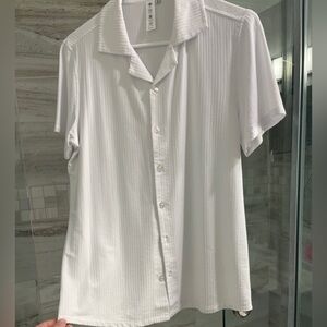 State & Liberty short sleeve camp collar button down.